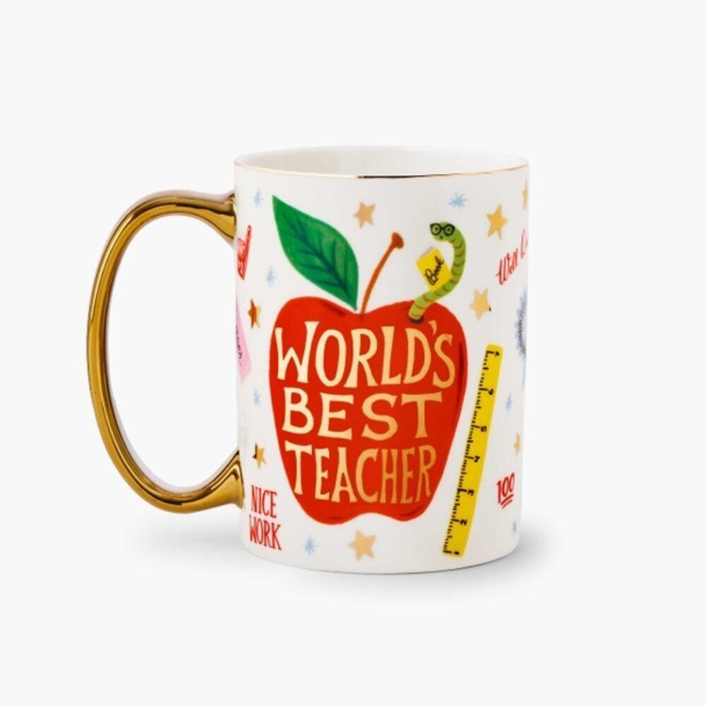 World's Best Teacher Ceramic Mug